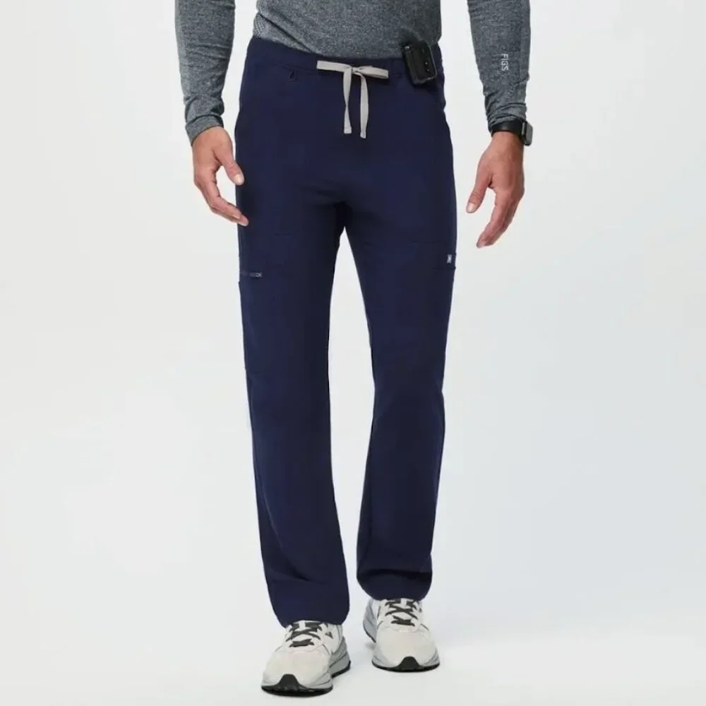 NWT Figs Men’s Cairo Cargo Pants Scrubs Navy XXL